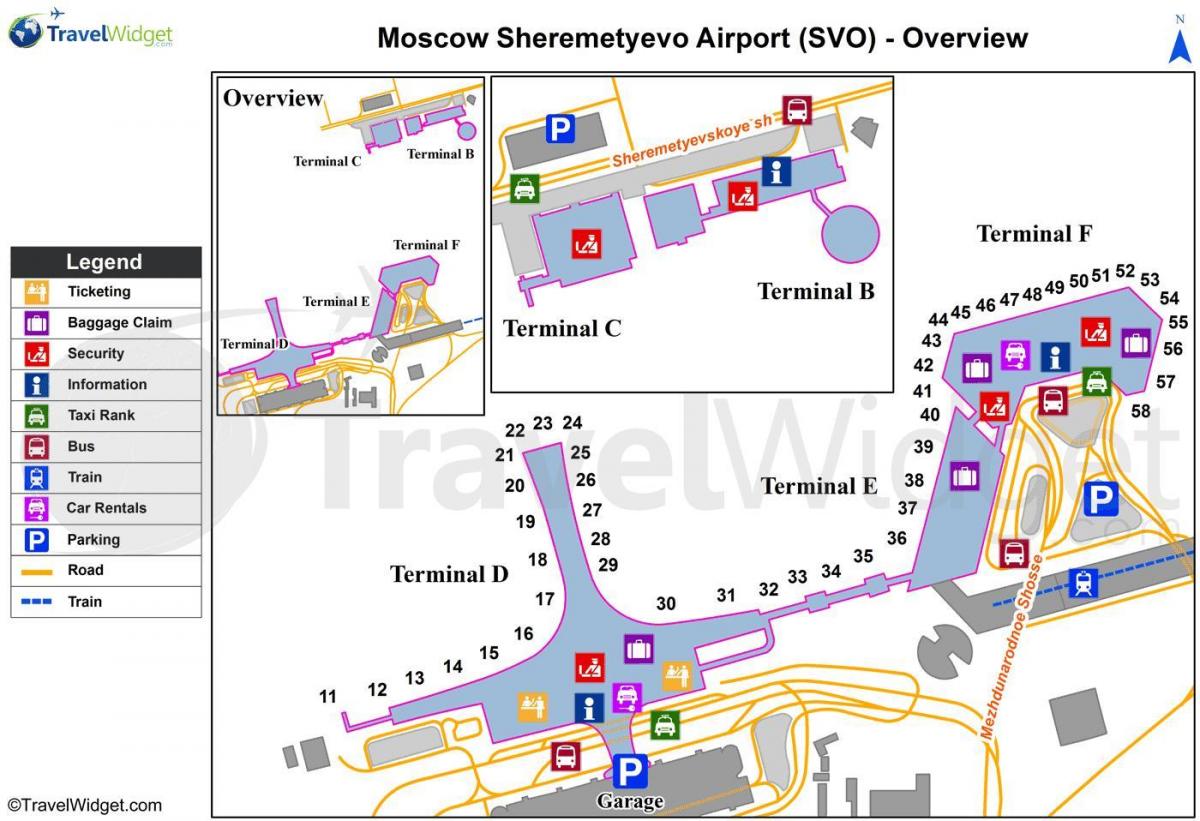 Moscow Sheremetyevo airport peta