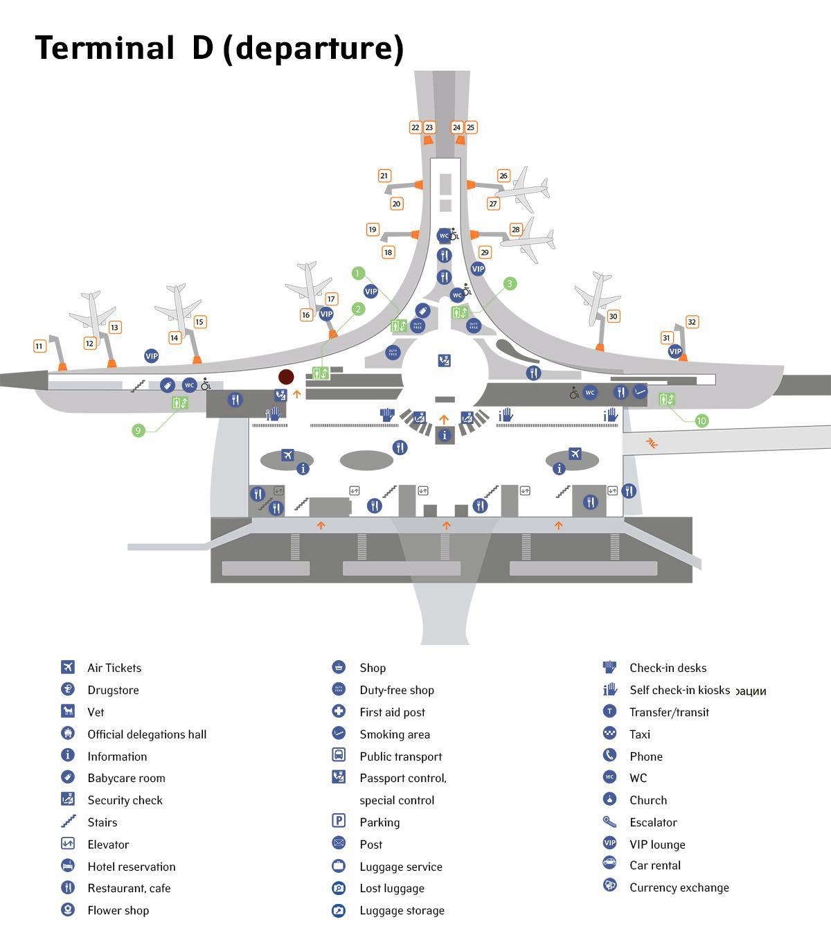 Bandara Sheremetyevo peta terminal d