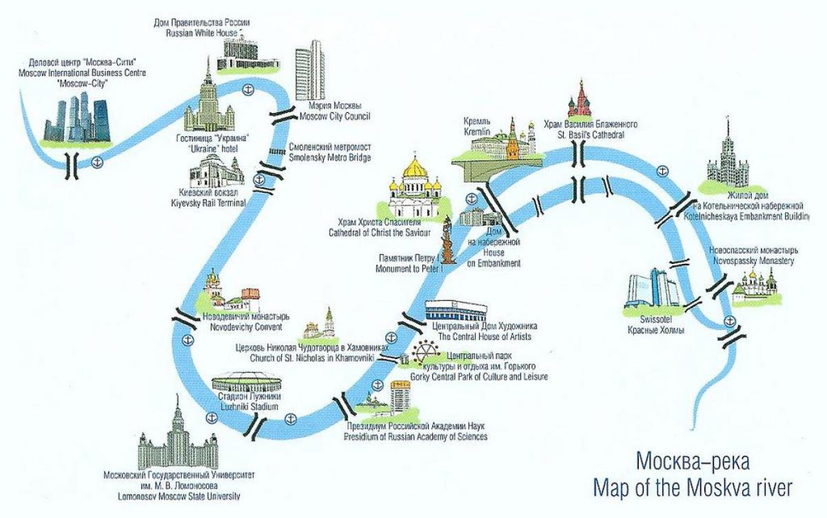 Sungai Moskva peta