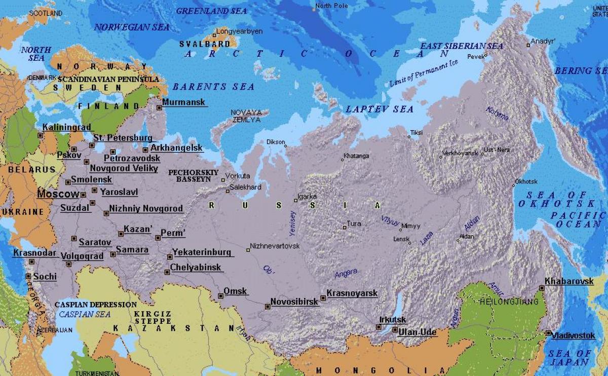 peta Moskow Rusia