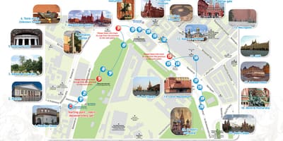 Moskow peta wisata